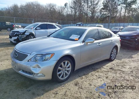 2007 Lexus Ls 460 из США, поврежденный, VIN JTHBL46FX75049401
